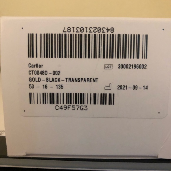 CARTIER CANAZEI CT0048O 002 Glasses - Picture 16 of 16